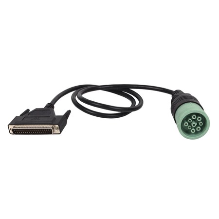 Cojali Usa DEUTSCH J1939 TYPE 2 GREEN DIAGNOSIS CABLE 9-PIN JDC217M3